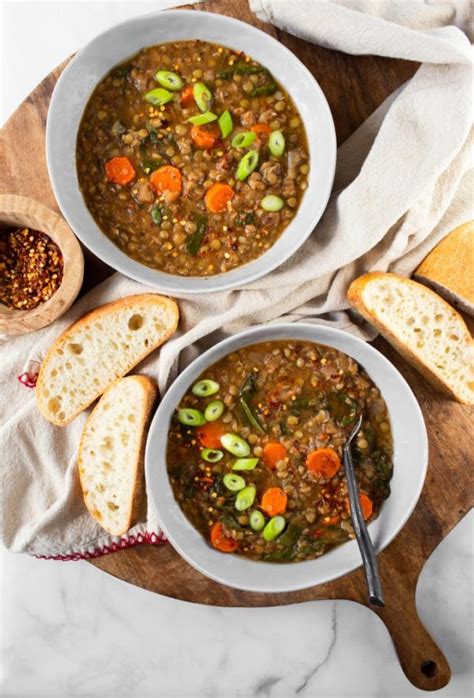 Vegan Lentil Soup Recipe 8 Ingredients The Vegan 8