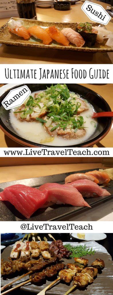 Japanese Food Guide Enjoy Traditional Japanese Food