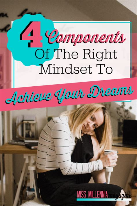 4 Components Of The Right Mindset To Achieve Your Dreams