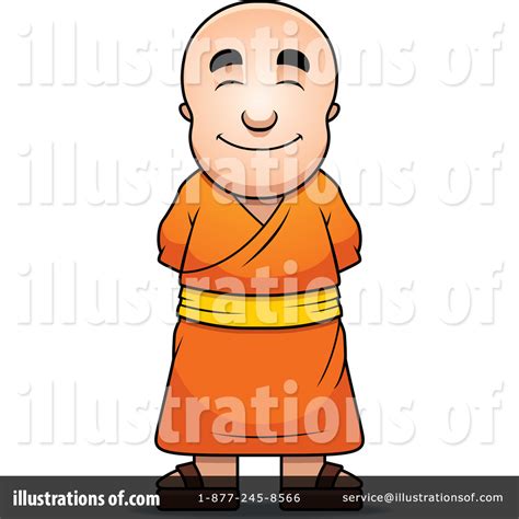 Monk Clipart 231737 Illustration By Cory Thoman