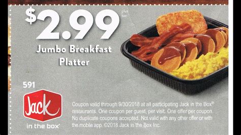 JACK IN BOX BREAKFAST PLATTER - YouTube