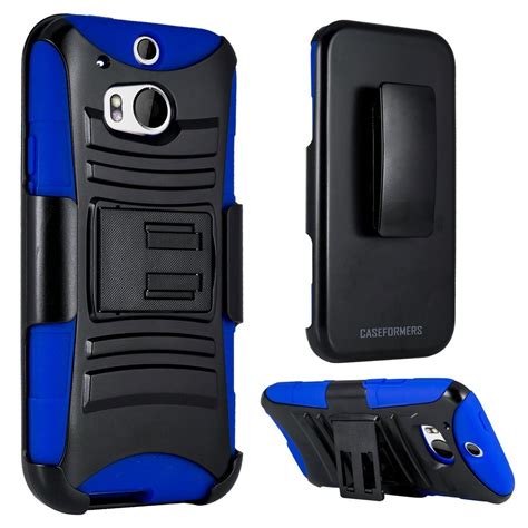 Htc One M8 Dual Layer Rugged Combo Case With Kick Stand And Holster On Storenvy