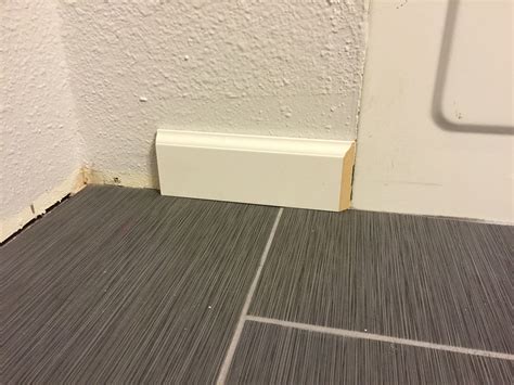 You can also work with a fabricator to design. trim - How can I transition from baseboard to a flat ...