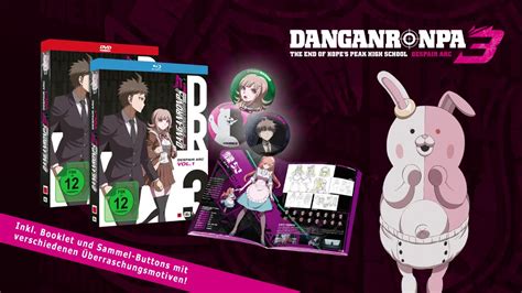 Danganronpa Despair Arc Gesamtausgabe Bundle 3 Dvds Anime Dvd