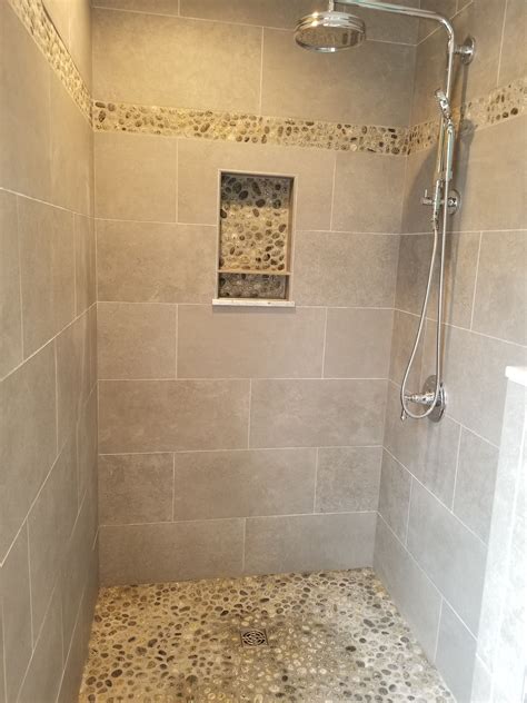 Alibaba.com offers 1,228 pebble shower products. Serene shower re-do using Glazed Java Tan and White Pebble ...