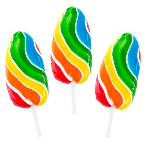 Rainbow Ice Lollipops 50 Ct • Lollipops And Suckers • Bulk Candy • Oh