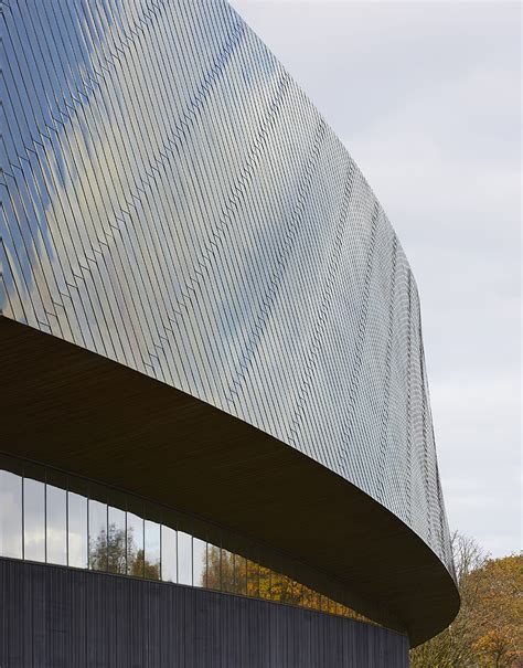 Faulknerbrowns Copper Enveloped Sports Campus In The Hague Embodies