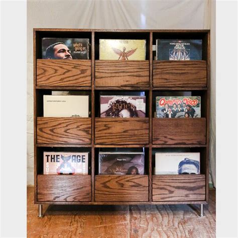 Record Cabinet Storage Plans Instant Digital Download Etsy Canada