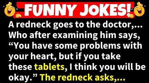🤣funny Jokes A Redneck Goes To The Doctor Youtube