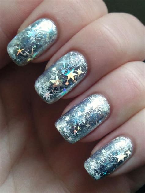 shiny metallic nail designs  girls  shine pretty designs