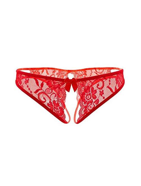 Buy Justgoo Womens Sexy G String Meryl Thongs Panty Underwear Low Rise