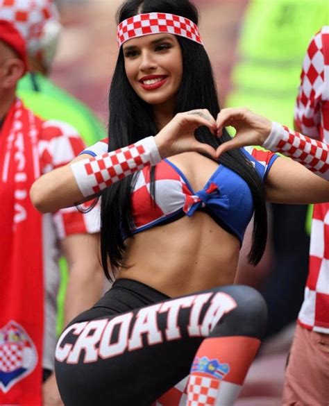 Croatian Dubbed World Cup S Hottest Fan Takes Shock Swipe At Disaster