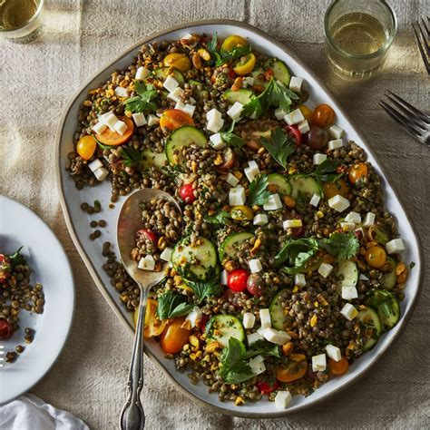 Marinated Lentil Salad With Zucchini And Tomatoes Recipe On Food52