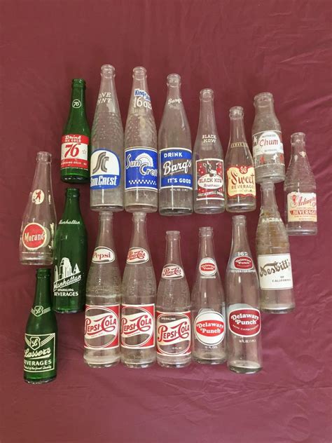 Vintage And Rare Soda Bottles 18 Bottles Total Many From Chicago
