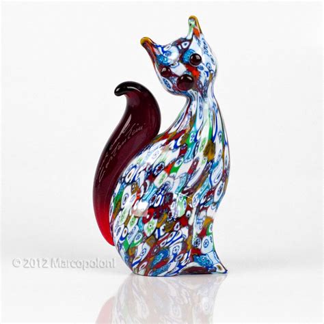 Gatto Murano Glass Murrina Cat Figurine Стекло