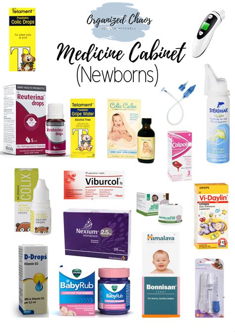 Stocking Your Medicine Cabinet For Your Newborn Baby Medicine Baby