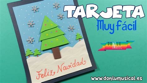 Para las navidades, encanta a su familia y sus amigos con una tarjeta virtual. Tarjeta de Navidad muy fácil para niños - YouTube