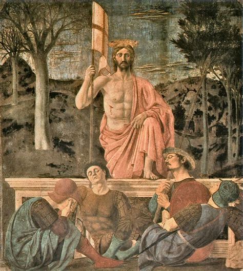 Resurrection Piero Della Francesca キリスト 絵画 フランチェスカ