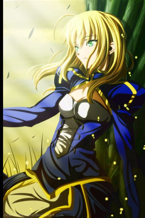 Arturia Pendragon Sunset By Ric9duran On Deviantart Fate Stay Night