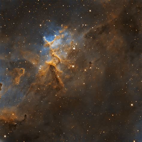 My Image Looking Deep Into The Heart Nebula With A 145 Telescope R