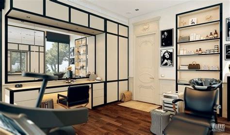 A Modern Art Deco Home Visualized In Two Styles Black And White Home