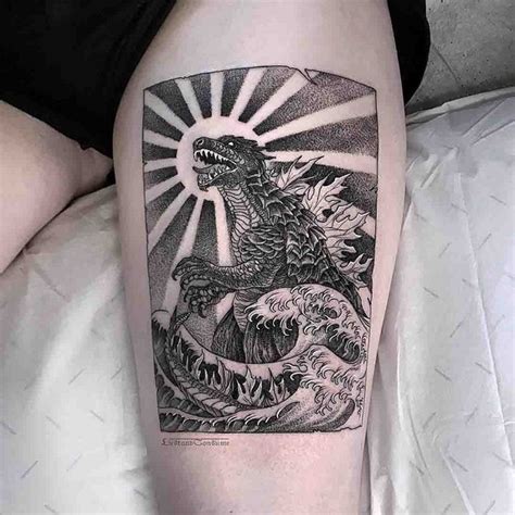 Top Godzilla Tattoo Design Ideas Inspiration Vrogue Co