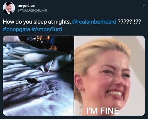 Amber Heard Bed Meme