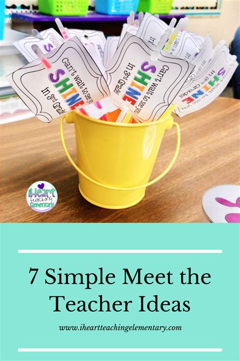 7 Simple Meet The Teacher Ideas For A Successful Event Meet The