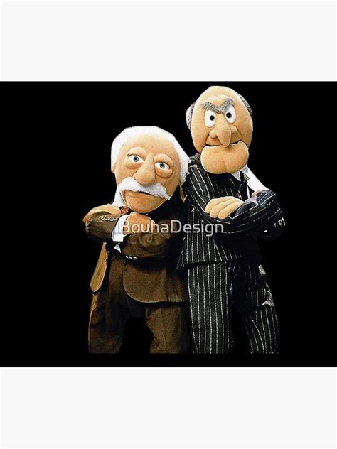 Statler And Waldorf Poster For Sale By Bouhadesign Redbubble