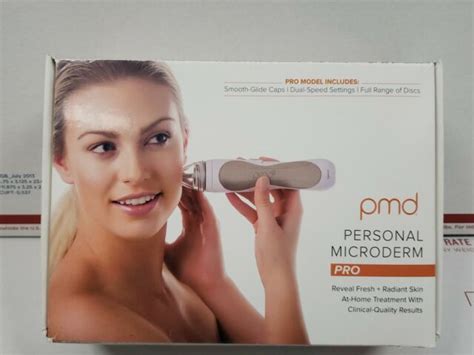 Pmd Personal Microderm Pro Gray With Attachments Used Ebay