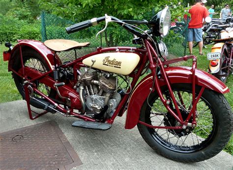 Indian Scout Vintage Motorcycle 2012 Concours Delegance H Flickr