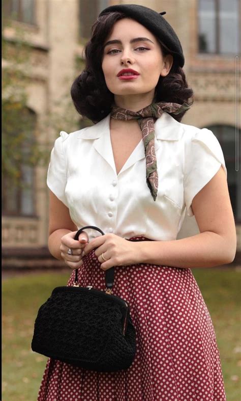 Aesthetic Vintage Outfits Vintage Inspired Outfits Retro Outfits