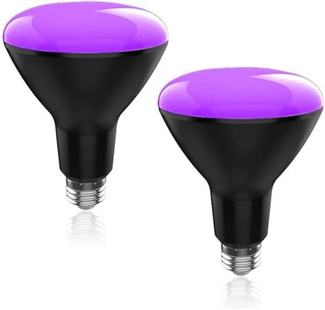 Led Uv Black Light Bulbs 15w100w Equivalent Br30 E26 Medium Base Uva