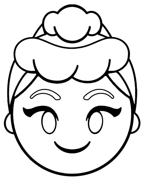 Disney Faces Coloring Coloring Pages
