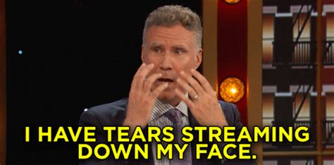 Will Ferrell Crying S Find And Share On Giphy