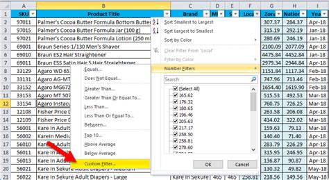 Autofilter In Excel Examples How To Use Autofilter