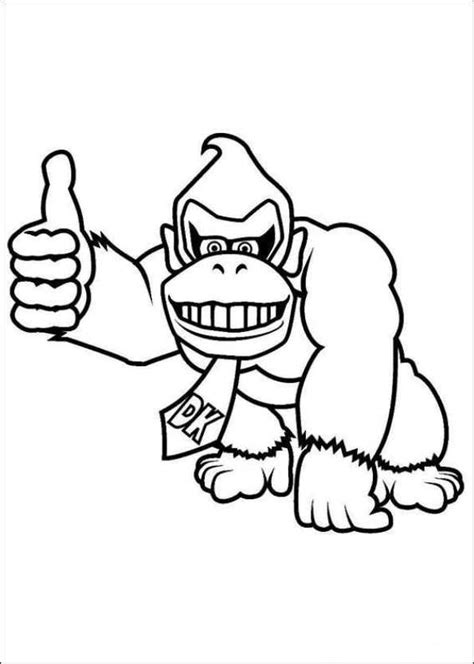 1.0.3494 game takes a initial load of 30 seconds to 1 minute. {free} printable coloring page Donkey Kong | Mario ...