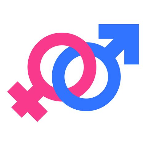 Sex Symbol Of Men And Women On Transparent Background 17178231 Png