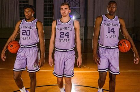 Kansas State Wildcats Unveil New Lavender Throwback Uniforms