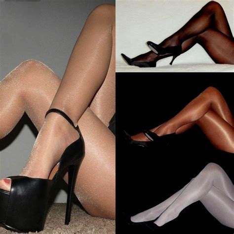 buy newest women ladies sexy shiny glitter glossy elastic stockings pantyhose tights socks at