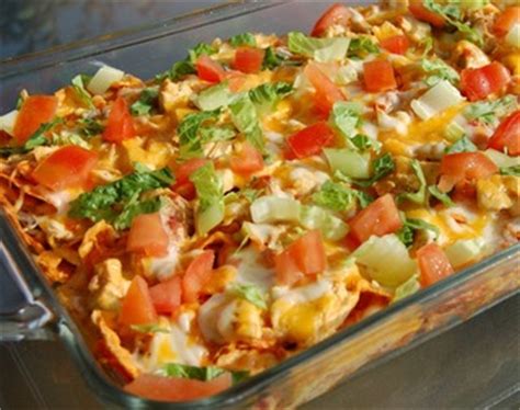Mexican trash casserole best foods and recipes in the world. MyFridgeFood - More Dorito Chicken Casserole