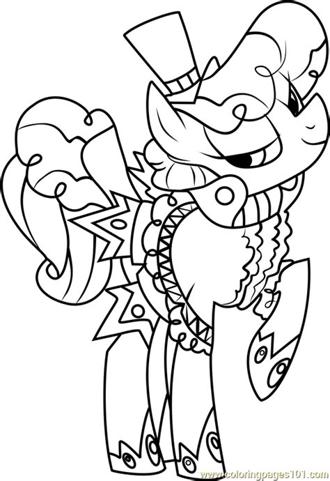 These coloring pages are easy to download, customize, and print. Sapphire Shores Coloring Page - Free My Little Pony ...