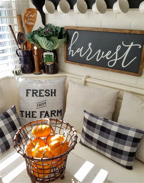 Beautiful Fall Home Tour Harvest Home Blop Ideas For Vintage Fall