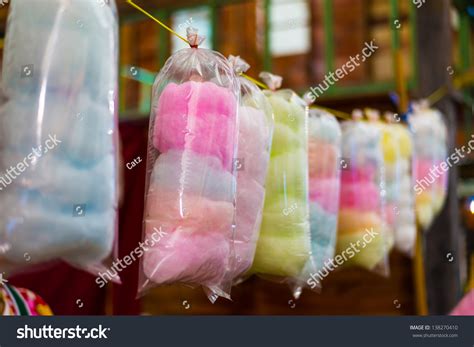 Cotton Candy In Rainbow Colours Stock Photo 138270410 Shutterstock