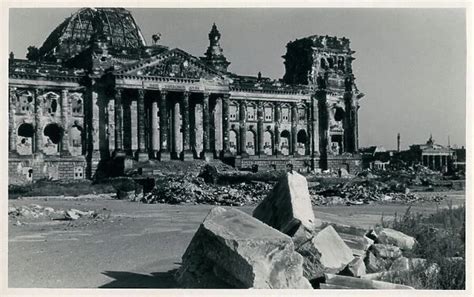 Ruins Of The Reichstag Berlin Germany Available As Framed Prints