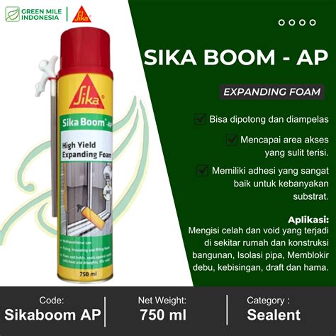 Jual Sika Boom Ap High Yield Expanding Foam 750ml Shopee Indonesia
