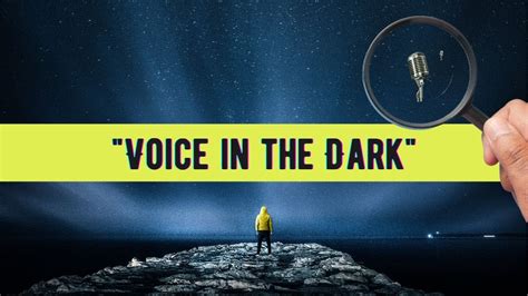 Title Telling Untold Stories A Welcome To Voice In The Dark Channel