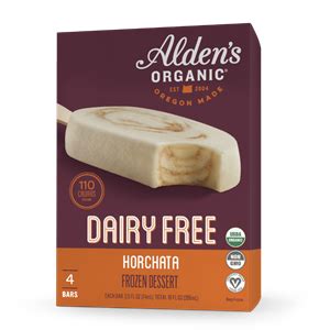 Alden S Dairy Free Ice Cream Bars Reviews Info Organic Vegan