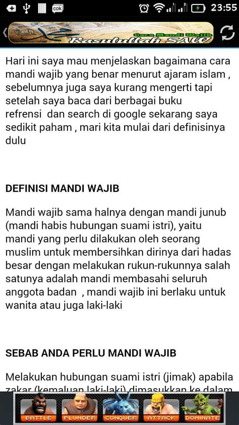 Tata Cara Mandi Wajib Bagi Laki Laki Yang Benar Beserta Niatnya