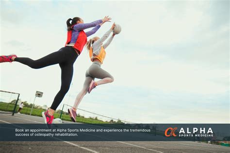 Return To Sport Quicker With Osteopathy Alpha Sports Medicine